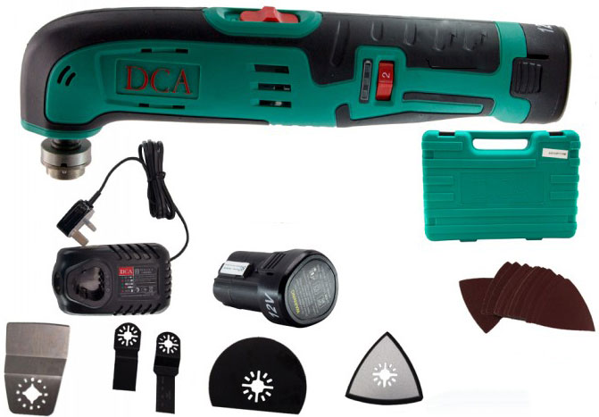 12v máy cắt góc đa năng dùng pin dca admd12