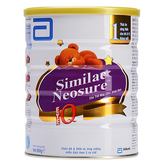 Sữa bột Similac Neosure 1 - 850g date luôn mới