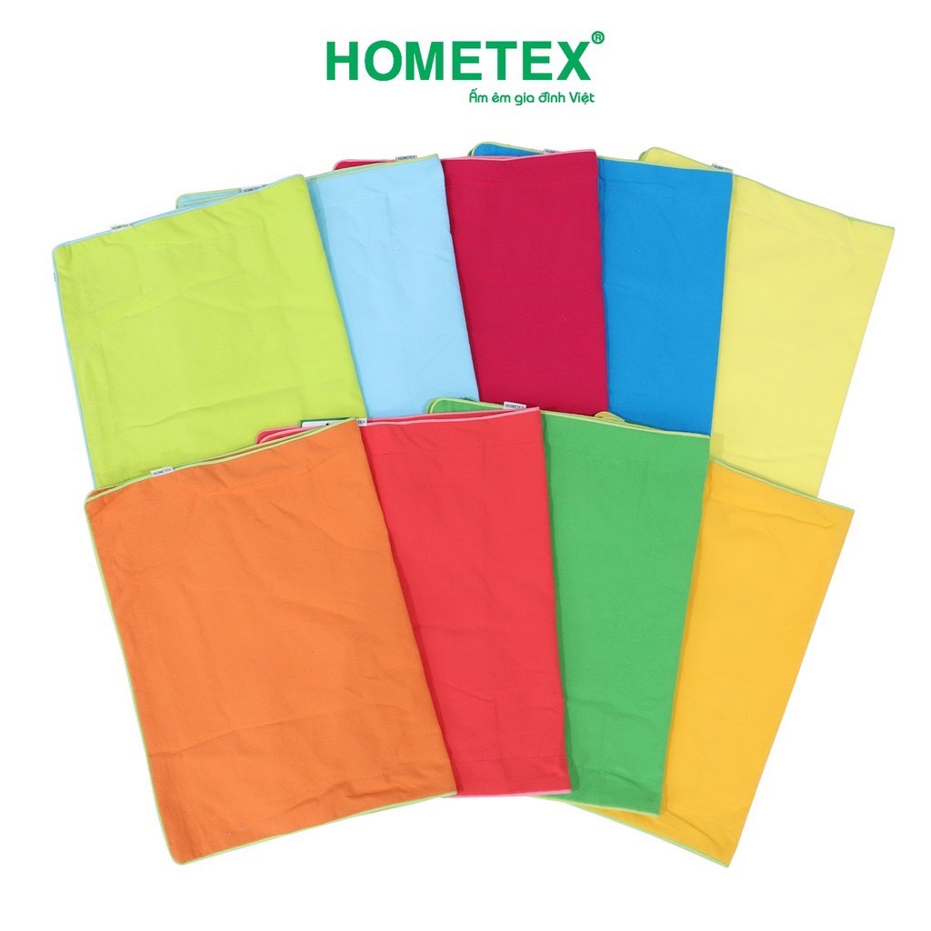 Vỏ gối, bao gối, áo gối nằm, áo gối đầu, áo gối nằm trẻ em 30x50 ( cm ) xốp màu Hometex