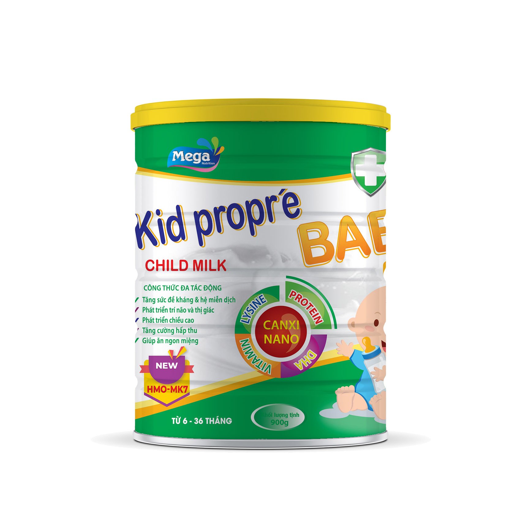 Sữa non baby gold 6 - 36 tháng tuổi 900gr