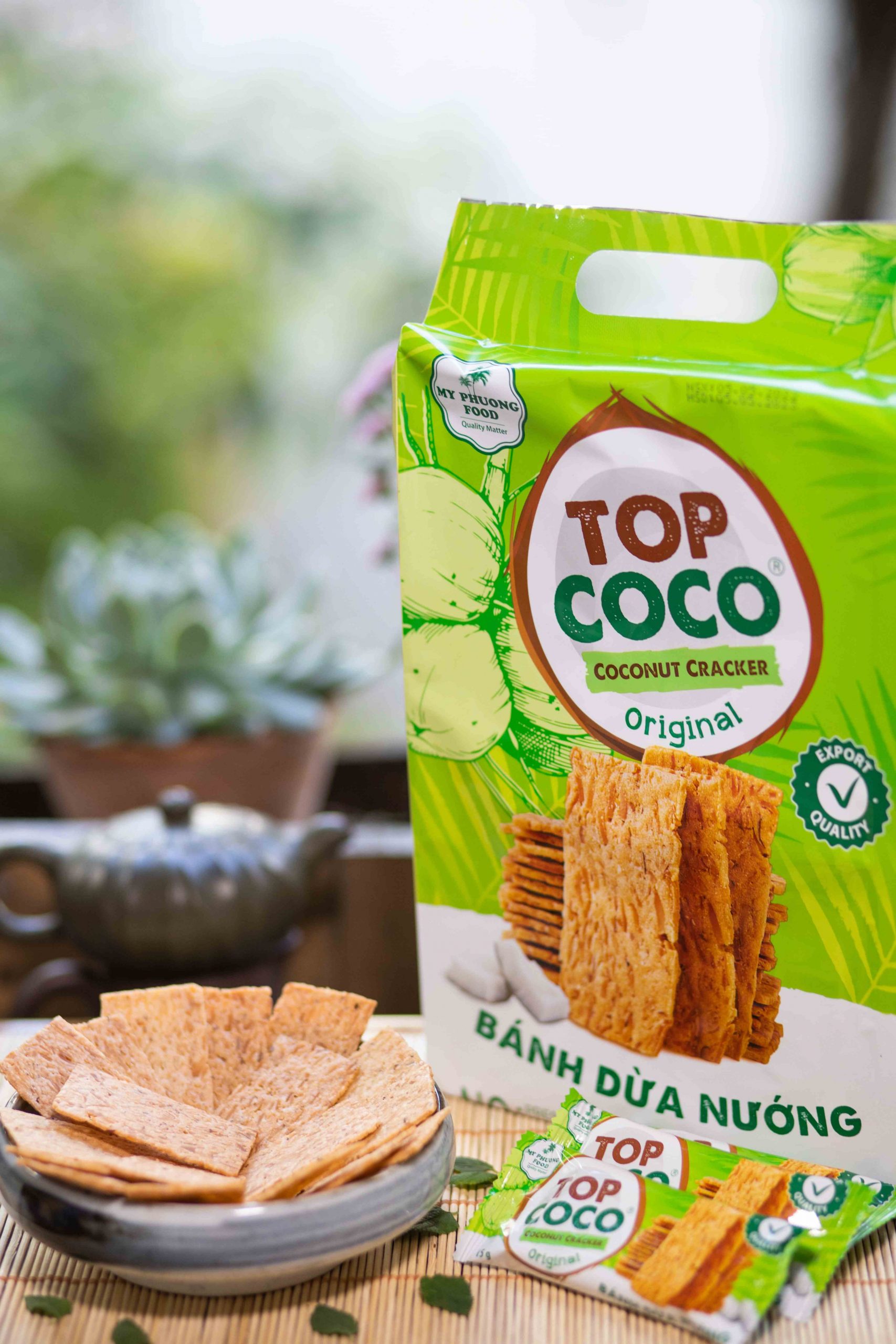 Bánh dừa nướng TOPCOCO vị dừa nguyên bản