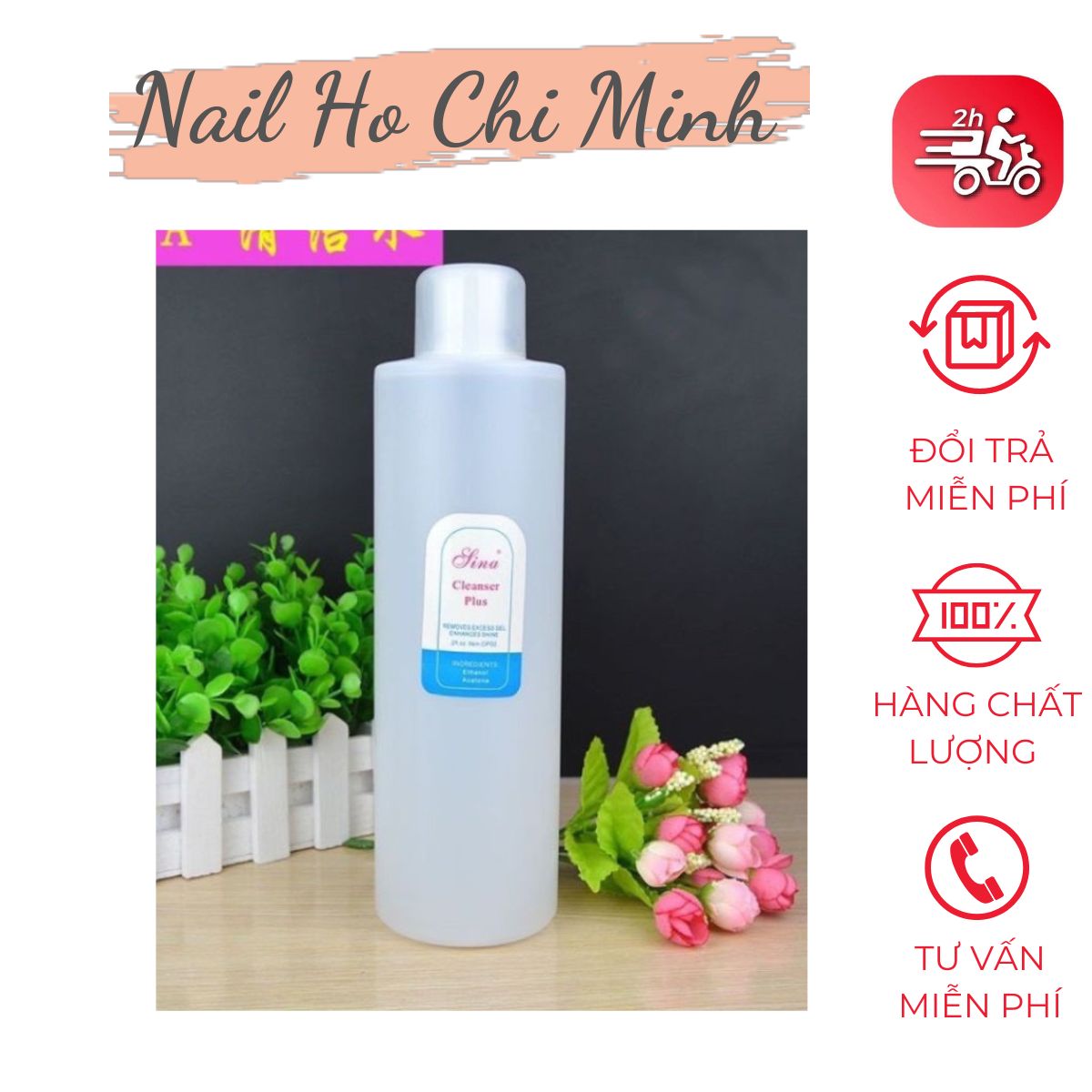 [HCM]Nước lau gel thương hiệu Sina chính hãng loại 60ml và 1000ml