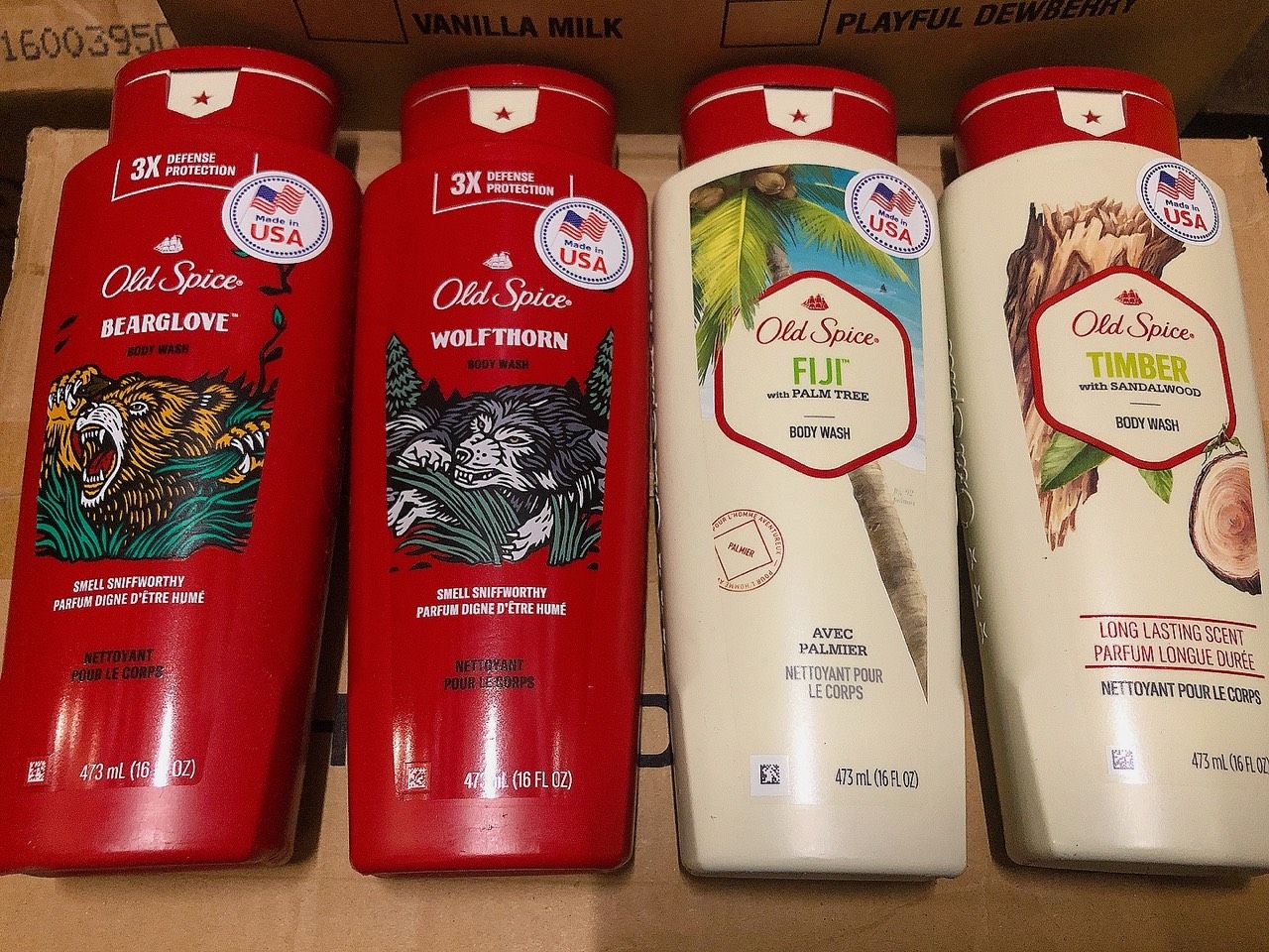 [HCM]SỮA TẮM OLD SPICE 473ml ( FIJI - TIMBER - WOLFTHORN - BEARGLOVE )