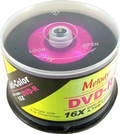 ĐĨA TRẮNG MELODY 4.7GB LỐC 50 CÁI,DVD-R MELODY 4.7GB