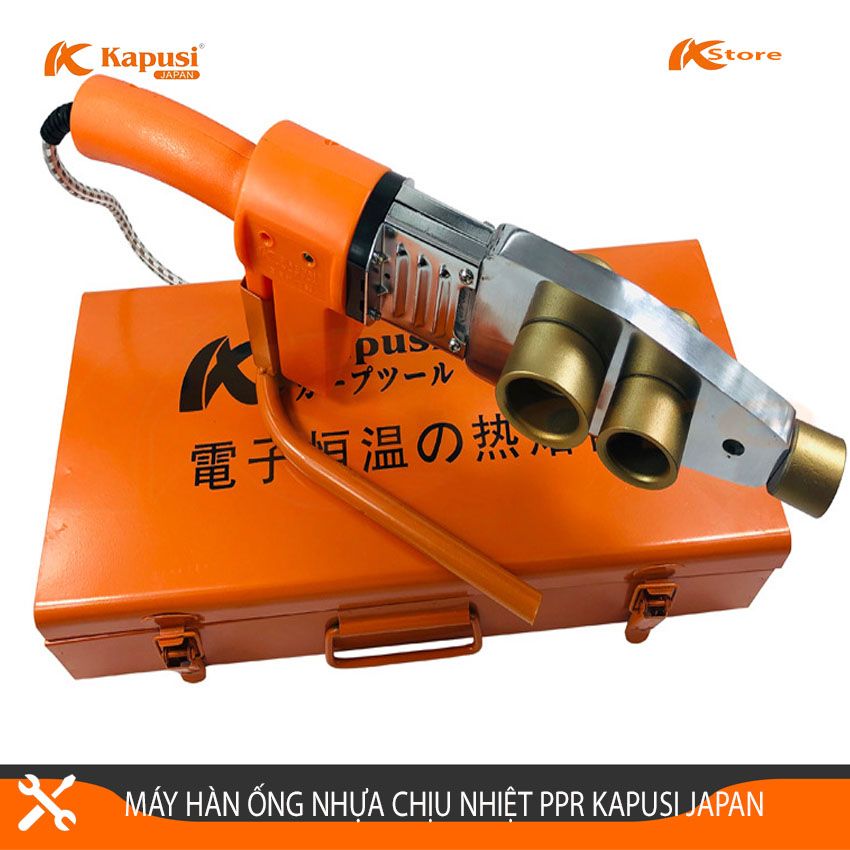 Máy Hàn Ống Nhựa Chịu Nhiệt PPR PE PPC Kapusi Japan Phi 20 - 25 -32mm - Máy Hàn Ống Nước Tiêu Chuẩn Nhật Bản