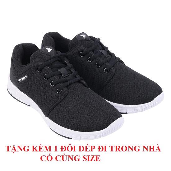 Giày thể thao cao cấp nam hunter bitis dsm065233den