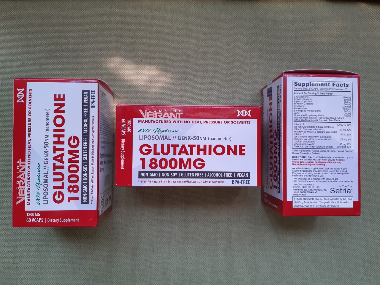 Nữ hoàng trắng da Glutathione 1800