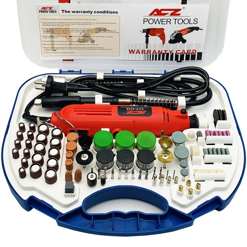 Máy khoan mài khắc cầm tay mini - Máy khoan mài cắt khắc đa năng 6 tốc độ ACZ-6058