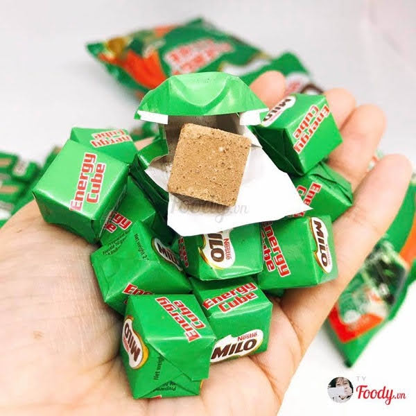 1 viên kẹo milo cube siêu ngon