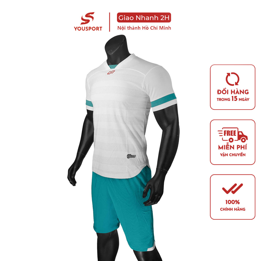 Bộ Quần Áo Thể Thao CP Sport CP Mecka Chất Liệu Vải Mè Sọc Thấm Hút Mồ Hôi Thoải Mái Hoạt Động