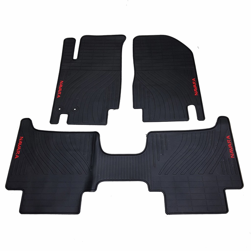 Thảm lót sàn cao su 3D cao cấp xe Nissan Navara