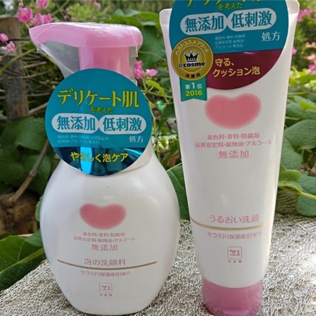 Sữa rửa mặt cow mutenka-jkcos