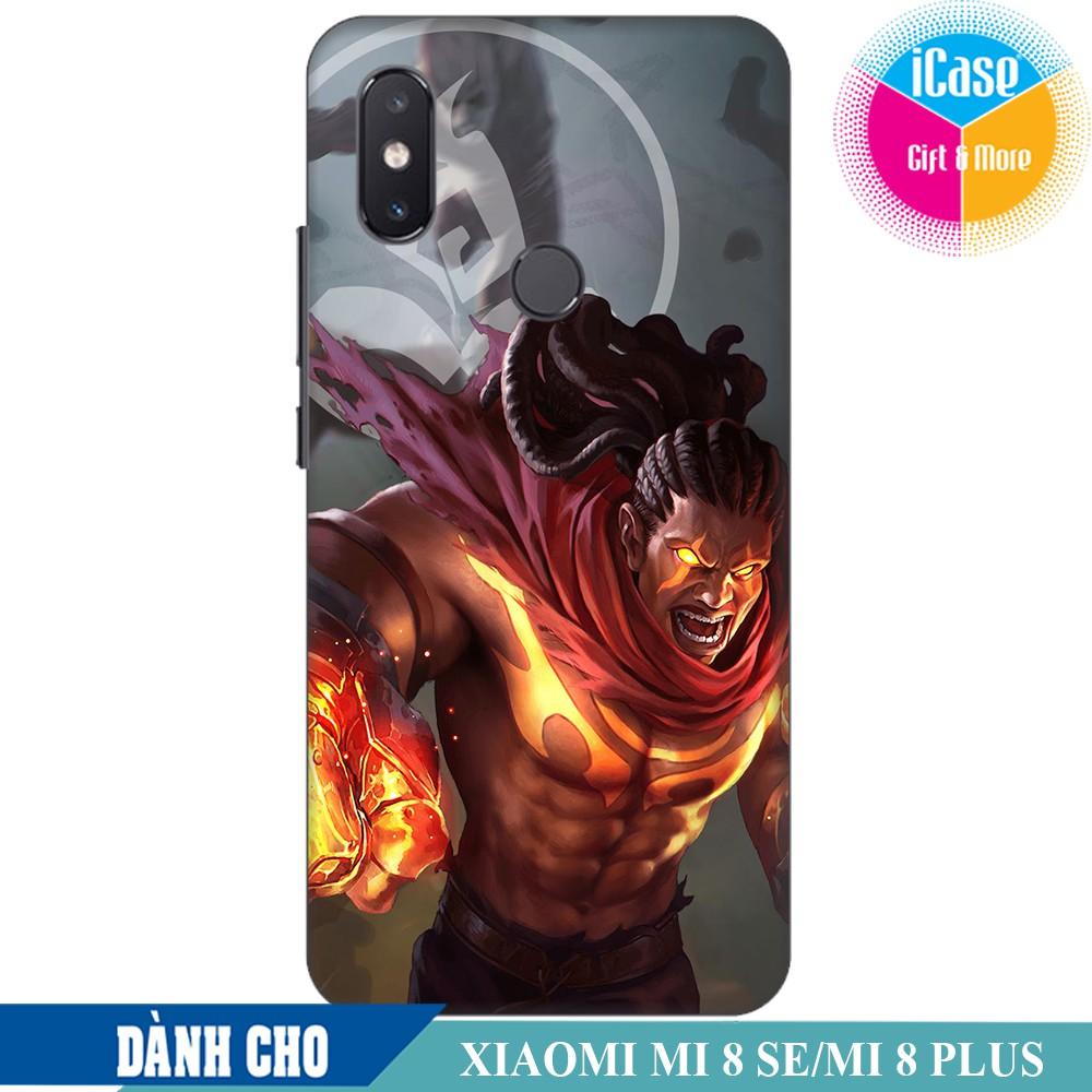 [HCM]Ốp lưng nhựa dẻo dành cho Xiaomi Mi 8SE in hình Raz Băng Quyền Quán Quân