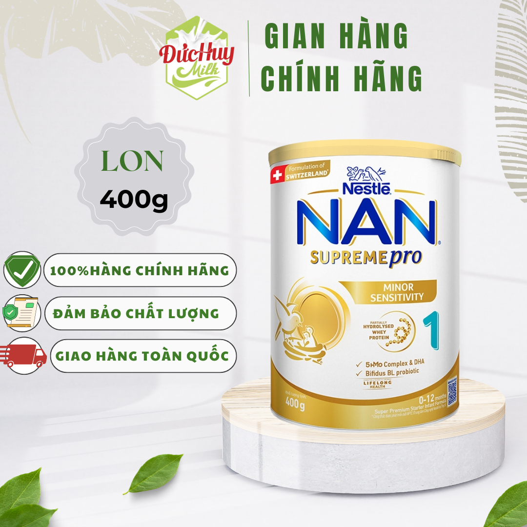Nan supreme 1 5hmo milk powder 800g new
