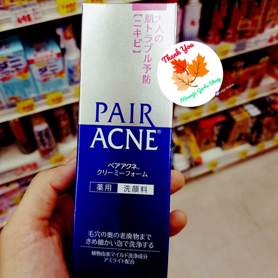 Sữa rửa mặt ngừa mụn Pair Acne 80g Nhật Bản