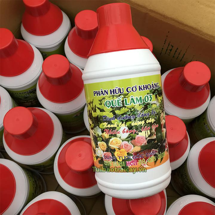 Phân bón hữu cơ khoáng Quế Lâm 03 xanh lá, cứng cây - 1 lít