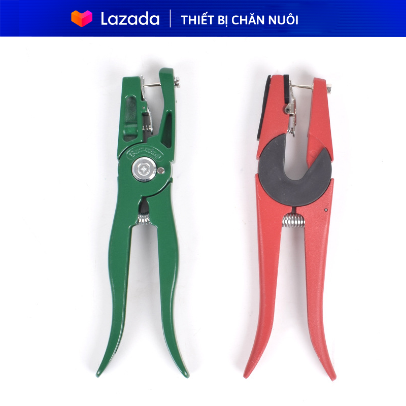 Kìm bấm thẻ tai cho bò dê heo