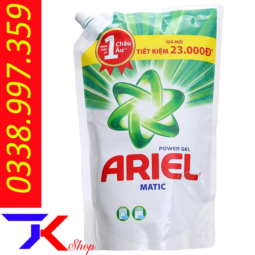 Nước giặt Ariel Matic túi 1.4kg