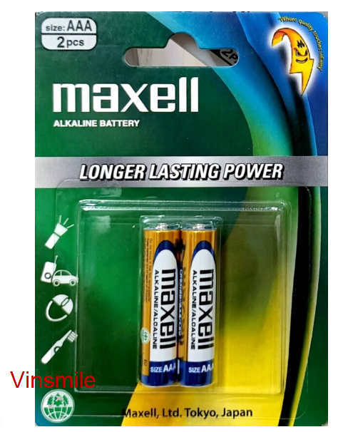 Pin AAA Alkaline Maxell chính hãng