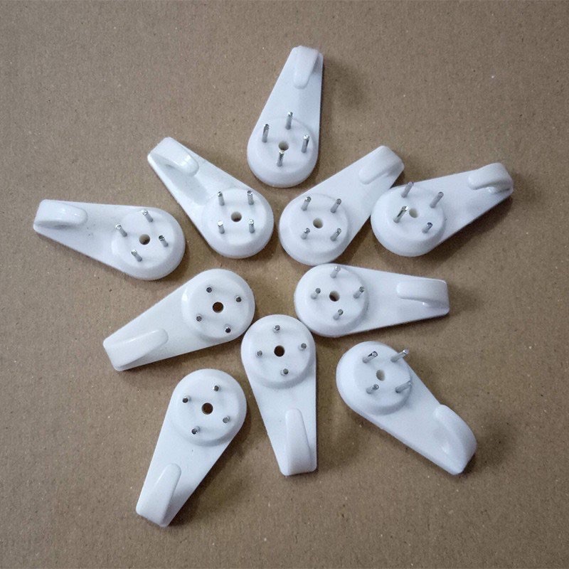 5 10 20 Đinh 4 Chân Size Lớn 4cm - Đinh 4 Chân Treo Tranh Treo Ảnh Treo Đồ Không Cần Khoan Tường