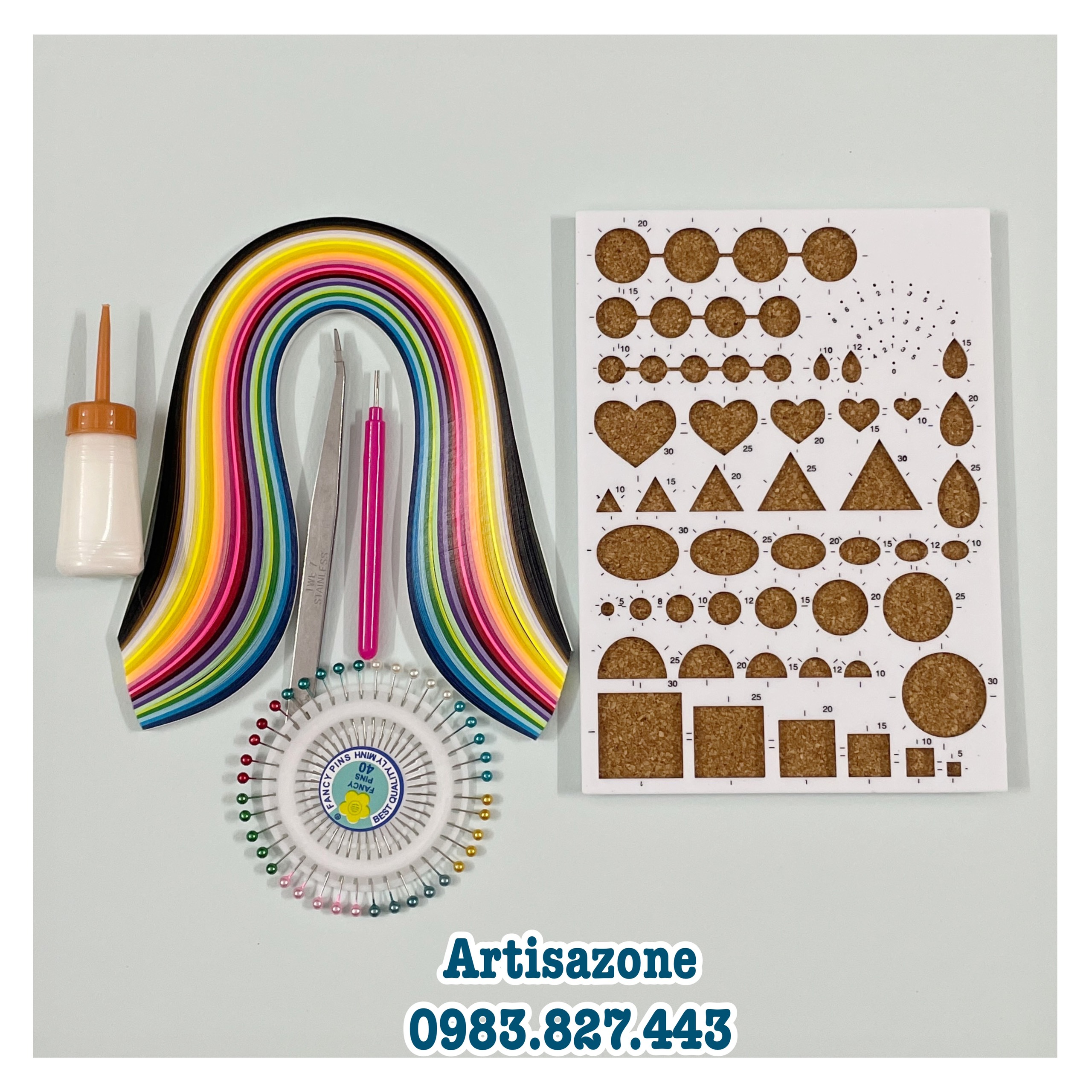 Bộ Quilling - 6 sản phẩm quilling