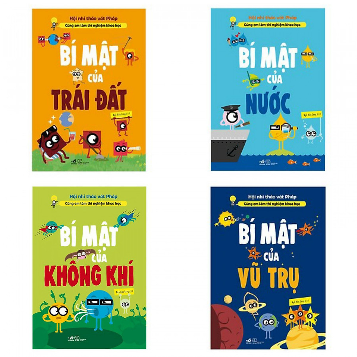 Sách - combo cùng em làm thí nghiệm khoa học