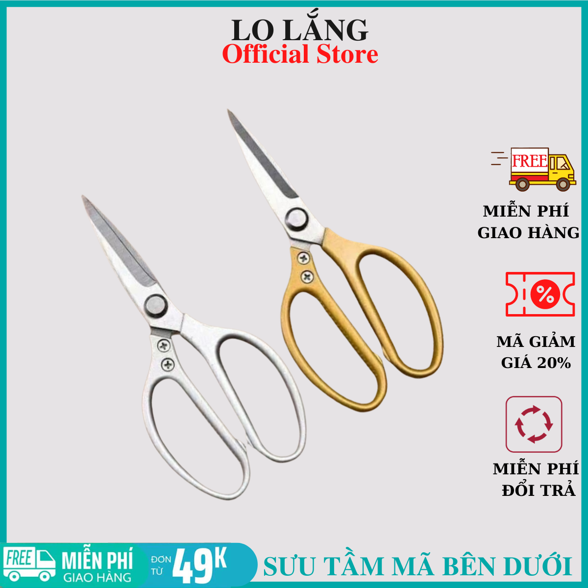 [CÁN NHÔM LOẠi 1]Kéo cắt gà , nhôm, hợp kim thép  chống rỉ sét, độ bền tuyệt đối đa năng NHẬT BẢN 100% cao cấp