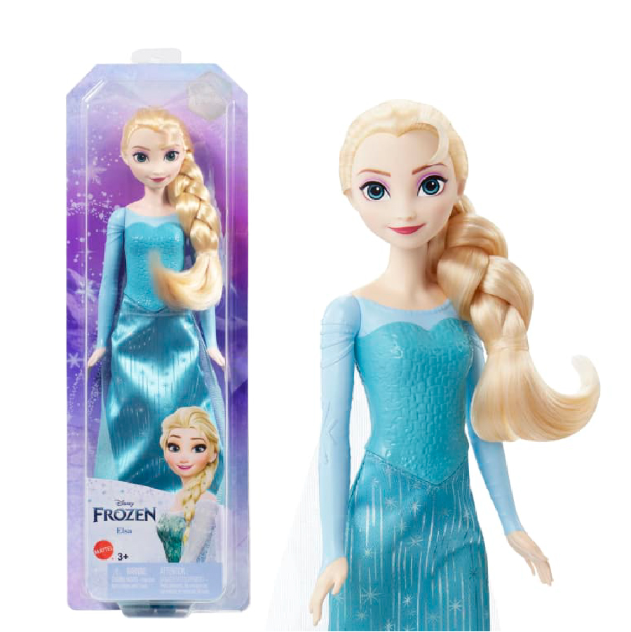 Đồ Chơi Disney Frozen - Công Chúa Elsa 1 DISNEY PRINCESS MATTEL HLW47 HLW46