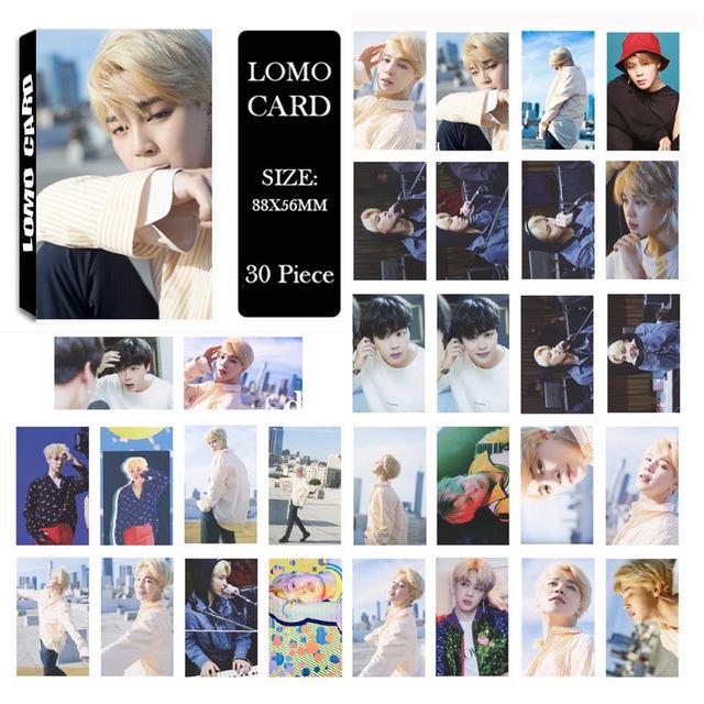 Lomo ảnh thành viên nhóm bts jimin