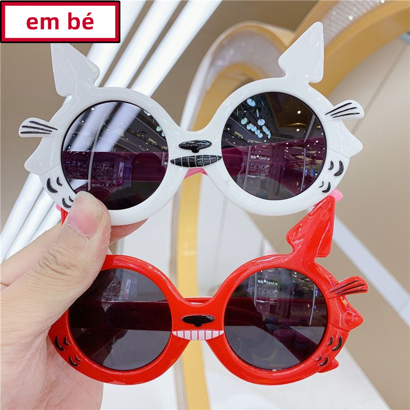 Kính Râm Hình Siêu Nhân Mèo Cute Cho Bé Từ 2-9 Tuổi,Bảo Vệ mắt khỏi UV cực thoải mái giá sỉ mã T1592