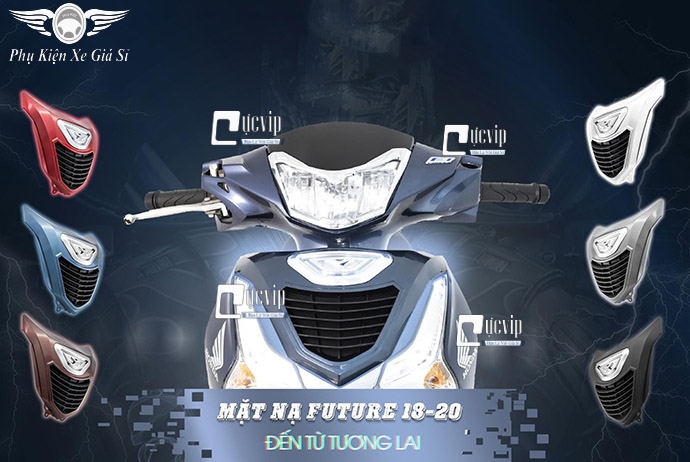 Hình ảnh thực tế chi tiết 2 phiên bản 7 màu Honda Future 2020