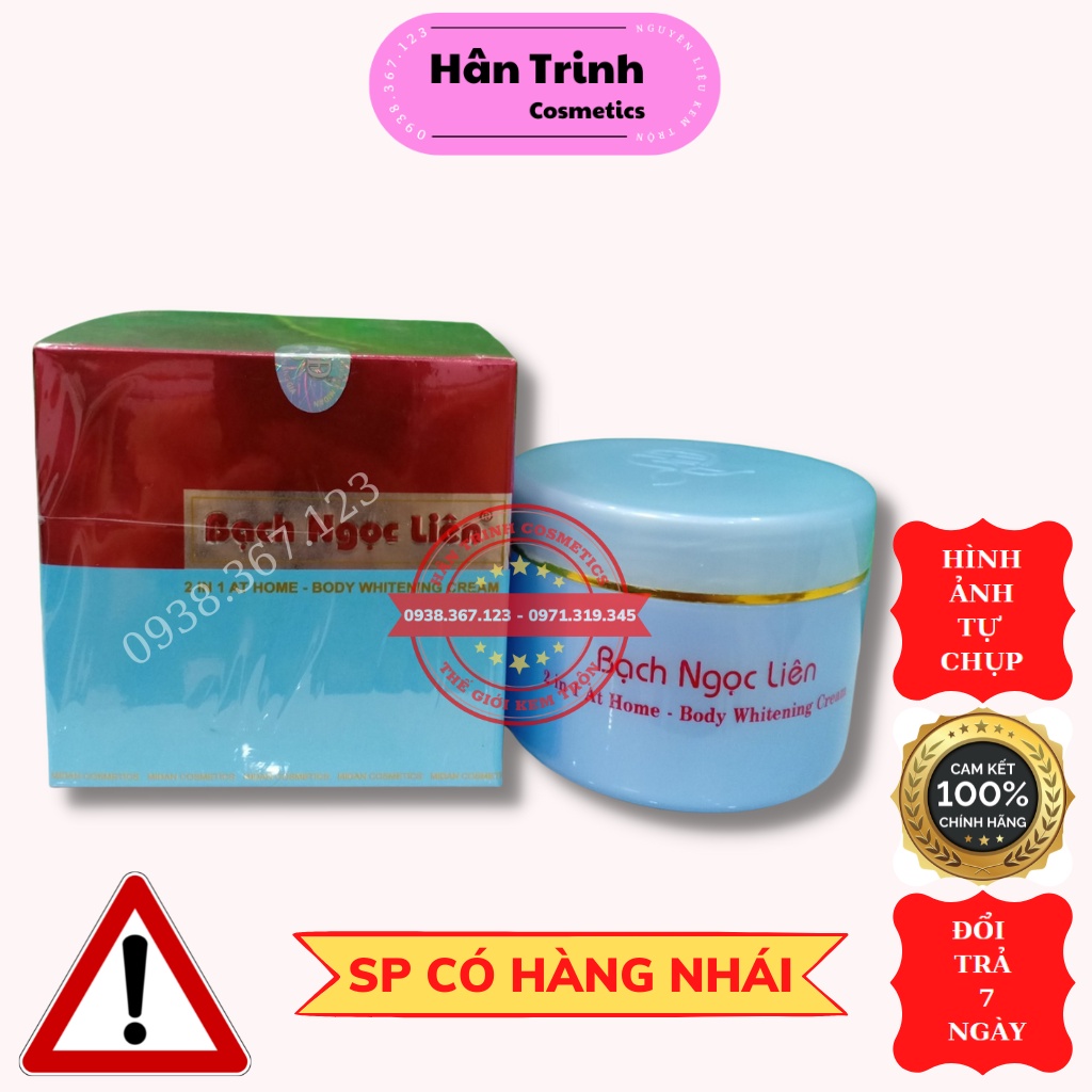 Kem bạch ngọc liên body chính hãng 90g - mỹ phẩm hân trinh