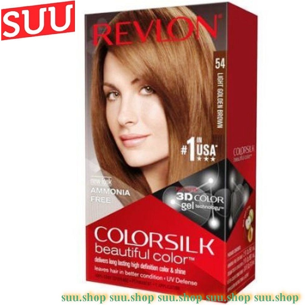 Thuốc nhuộm tóc Revlon số 54 nâu vàng sáng