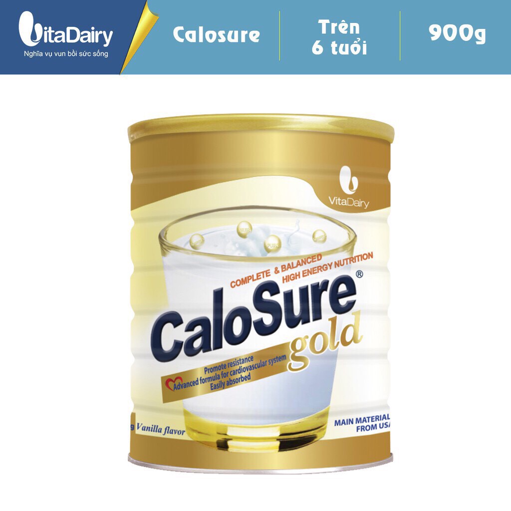 Sữa calosure gold 900g