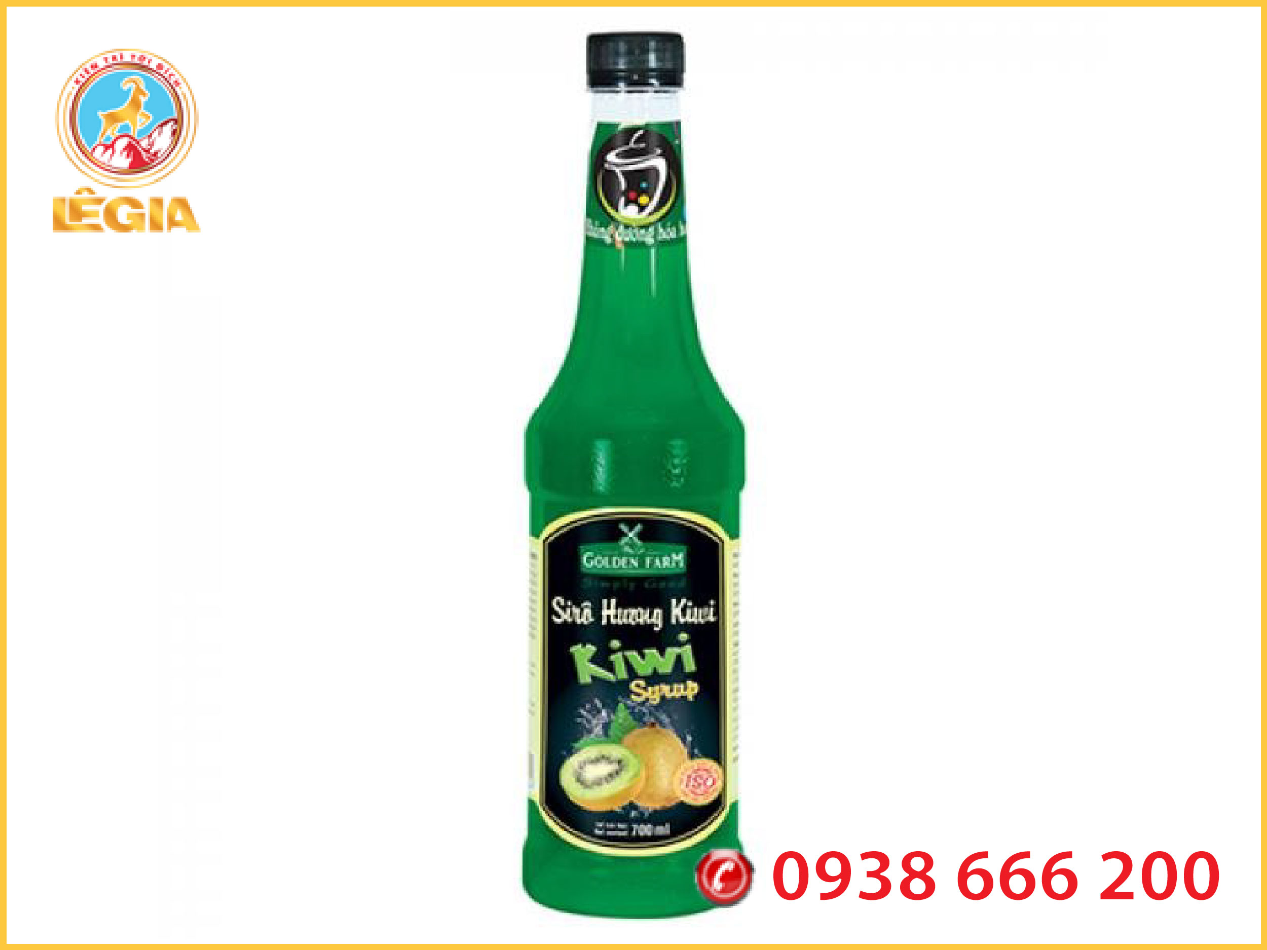 Siro golden farm kiwi 700ml - golden farm kiwi syrup