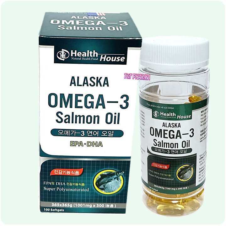 Alaska omega 3 - tăng cường thị lực