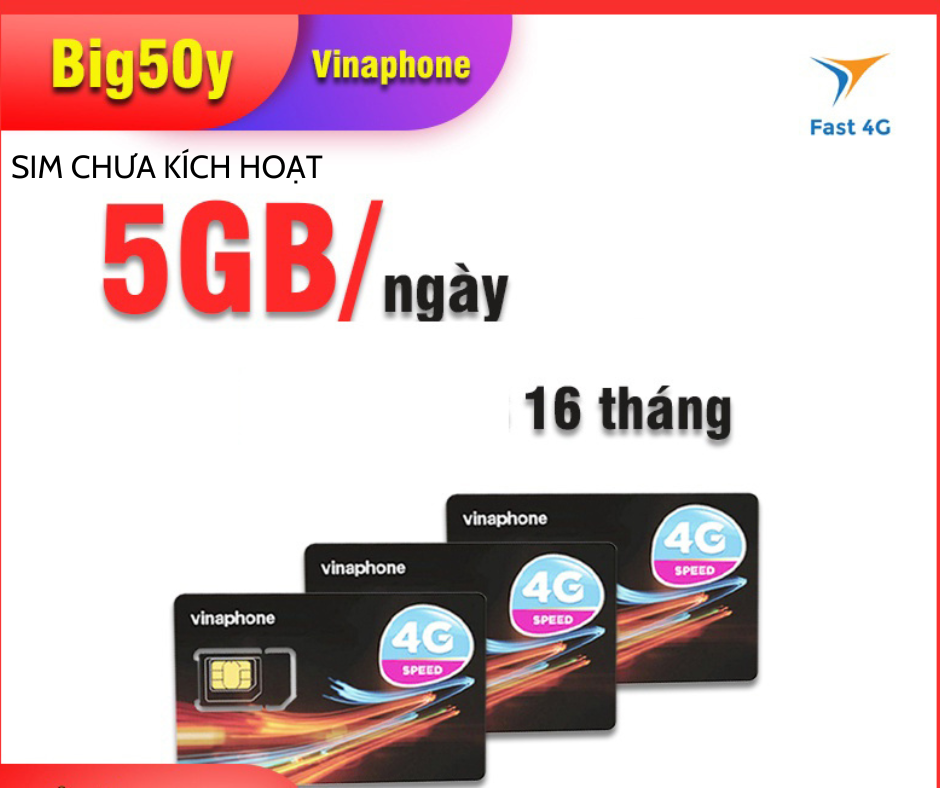 CHƯA KÍCH HOẠT. Sim 4G Vinaphone trọn gói 1 năm 90GB150GB/tháng mạng tốc độ cao sim chuyên 4G Free tỷ Gb tiktok youtube zalo my tv