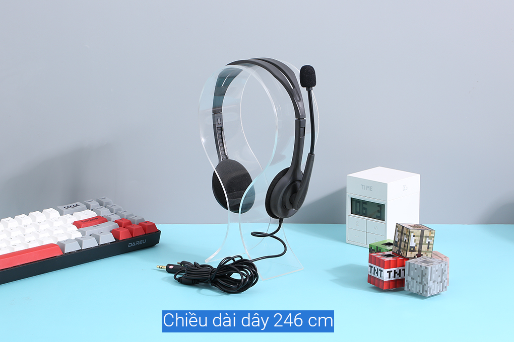 Tai nghe chụp tai Logitech H110 Đen