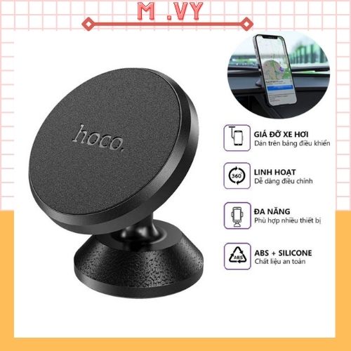 Giá đỡ điện thoại trên ô tô hoco ca79 từ tính