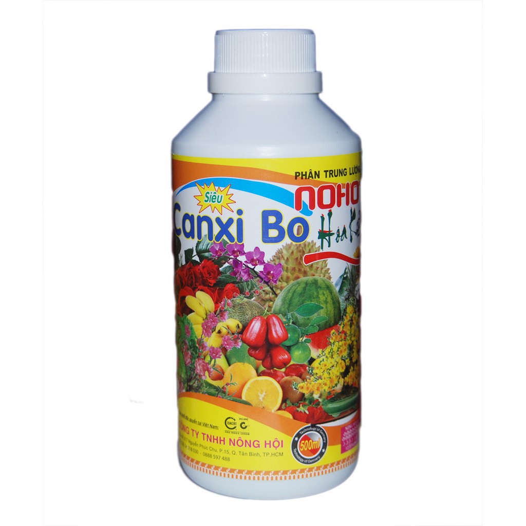 Phân bón Siêu Canxi bo cho hoa kiểng 500ml dùng cho Phong Lan