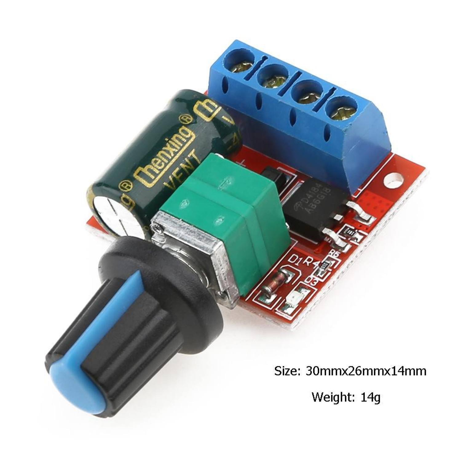 Mạch điều chỉnh tốc độ động cơ pwm dc 5a 90w
