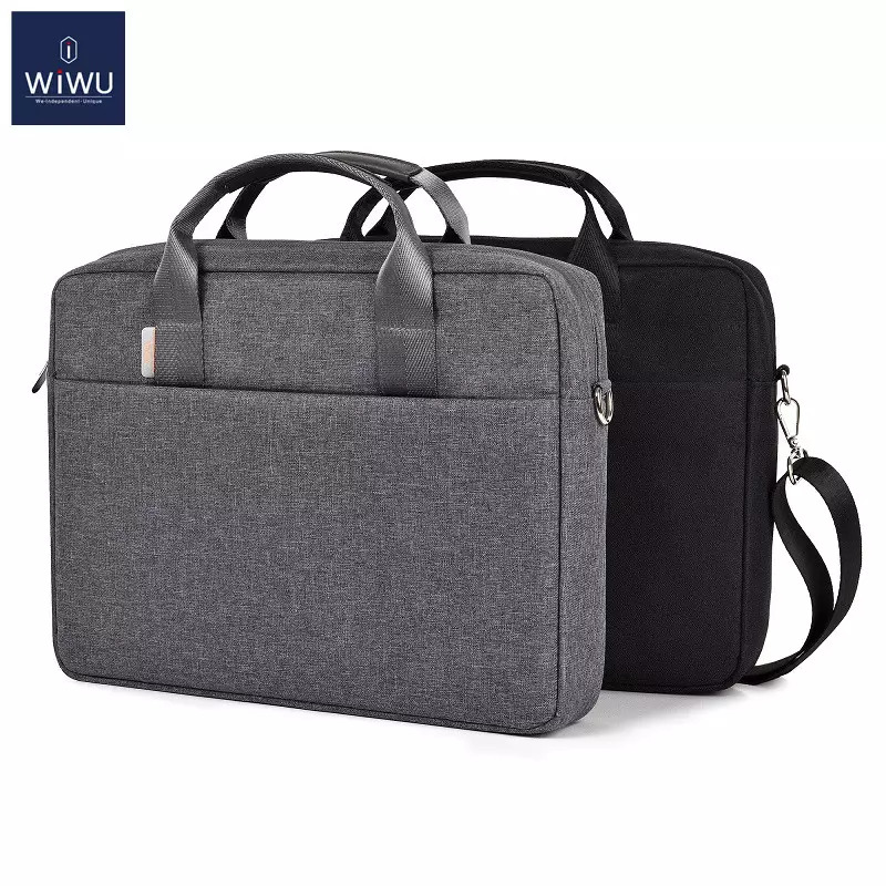 Túi Đựng Laptop WiWU Mnimalist Bag Pro chất liệu vải, chống nước