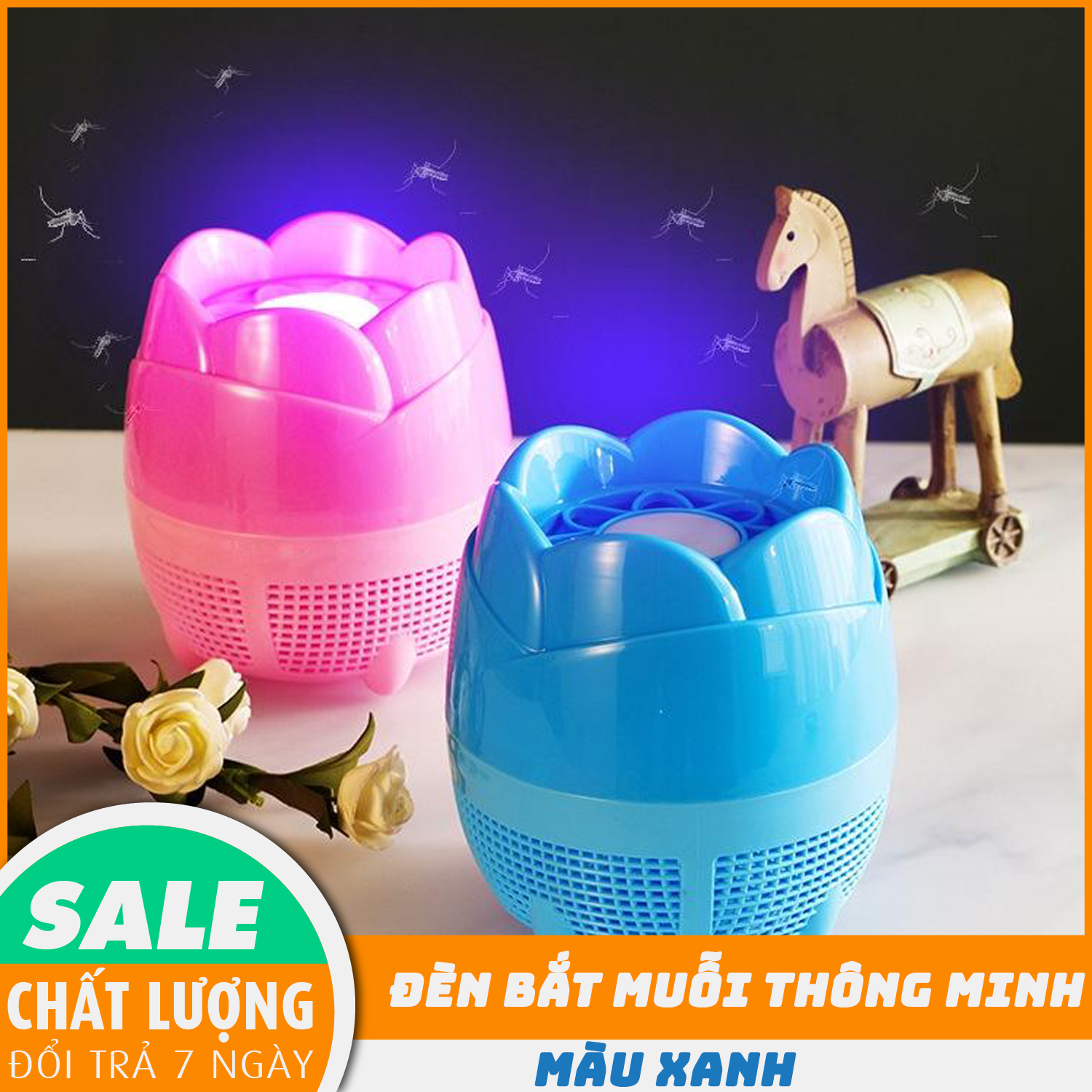 Máy Đèn bắt muỗi, diệt muỗi, bắt côn trùng đa năng Mingxin MX-04