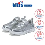 Giày Thể Thao Biti's Bé Gái Màu Bạc BSG007100BAC