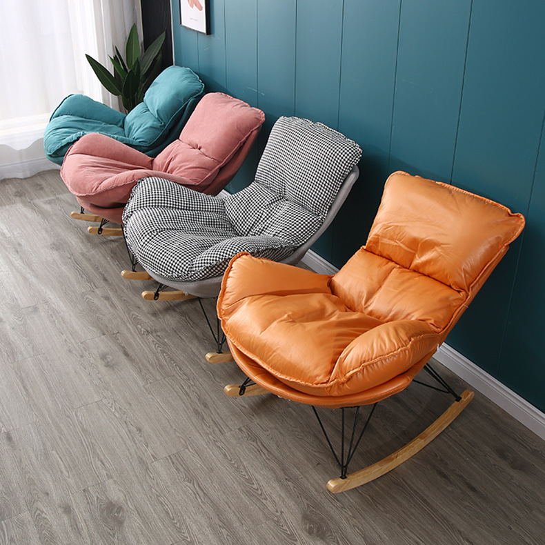 Ghế Sofa Ban Công thư giãn bập bênh tặng kèm đôn ghế, ghế ngồi đọc sách, ghế phòng khách, màu sắc phong phú, ZOZO SHOP