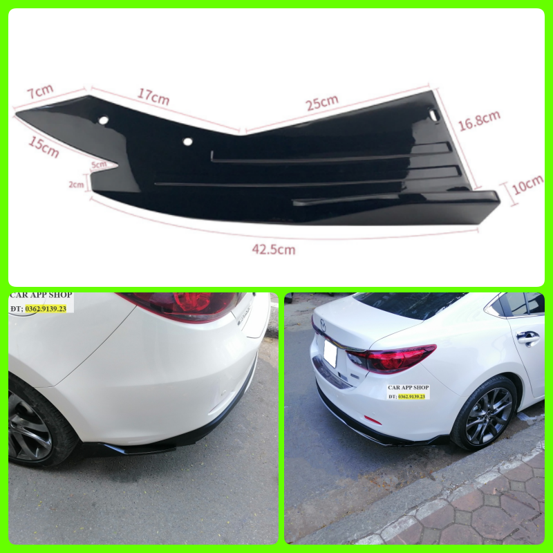 Lip Hông Lip Sườn Mazda6 Hàng Loại 1 Lắp Cho Tất Cả Các Đời