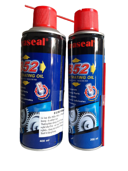 Combo 2 bình xịt tẩy rỉ bôi trơn b52 - malaysia