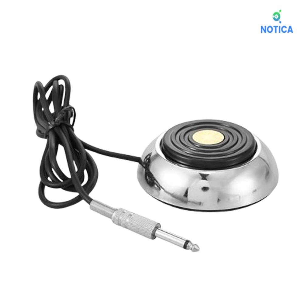 Bàn đạp Silver tròn cao cấp - Dùng cho các loại máy xăm