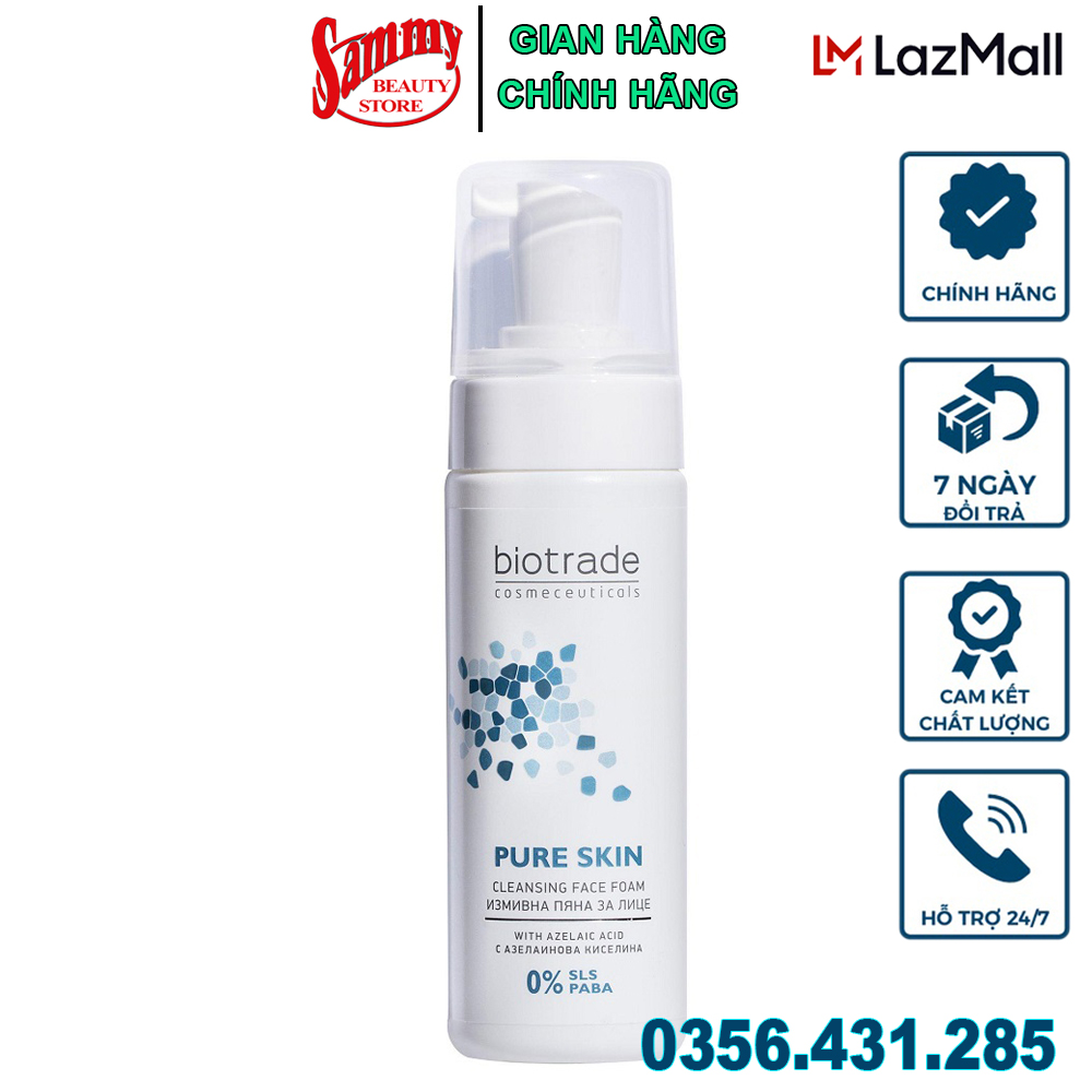 Sữa Rửa Mặt Biotrade Pure Skin Cleansing Face Foam