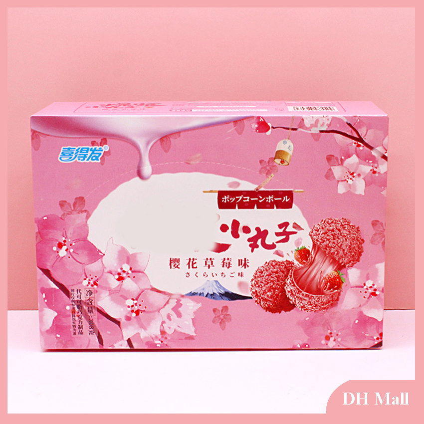 Bánh quy phủ nhiều vị nhân kem chảy hương vị cuốn hút với các vị dâu, phô mai, socola tan chảy từ khi đưa vào miệng DH Mall